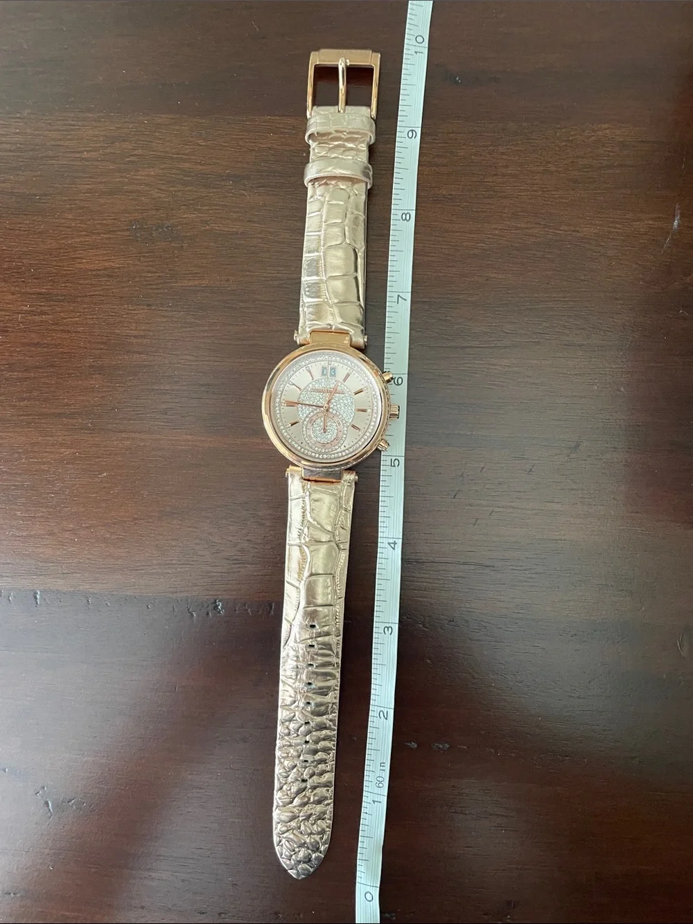 Michael Kors  Women’s Rose Gold Chronograph Watch